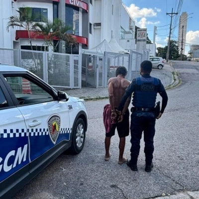 GCM é acionada via “Protege Mulher” e detém acusado no Jd. Nova Esperança