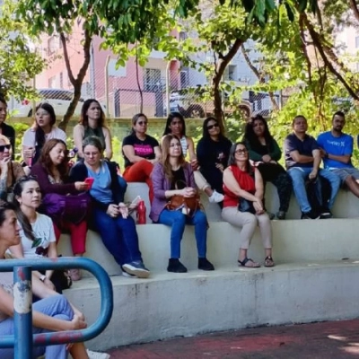 Formações das Oficinas de Aprendizagem encerram ciclo com dia de integração, poesia e natureza no Parque da Água Vermelha