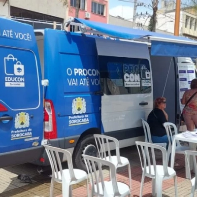 Procon Móvel de Sorocaba atenderá em dois locais da cidade na próxima semana 18 á 22/05