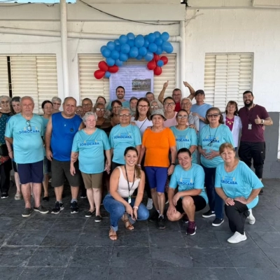 Grupo de Caminhada da UBS Barcelona realiza festa de encerramento do ano e comemora adesão de 50 participantes