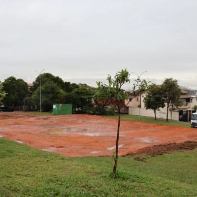 Prefeitura de Sorocaba inicia implantação de quadra poliesportiva no Jardim São Guilherme