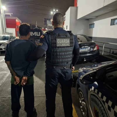 GCM prende homem armado com faca após ameaças e danos em unidade de saúde na Zona Oeste