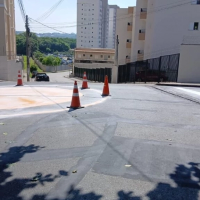 Semob implanta mão única em rua da Vila Gabriel