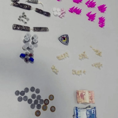 GCM detém homem por tráfico e recolhe 163 porções de drogas na Vila Formosa