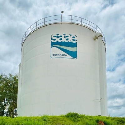 Saae/Sorocaba executa manutenção preventiva em Centro de Distribuição na região do ‘Jardim Dois Corações’ na quinta-feira (18)