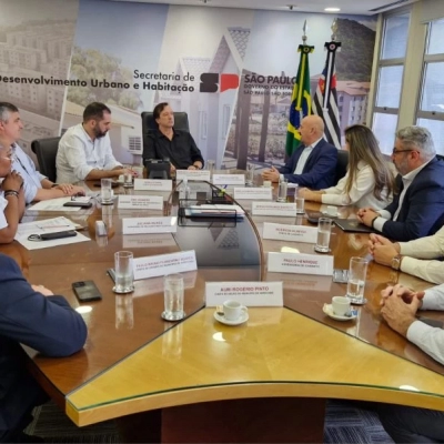 Prefeitura de Sorocaba participa de reunião de alinhamento de projetos habitacionais junto à secretaria estadual