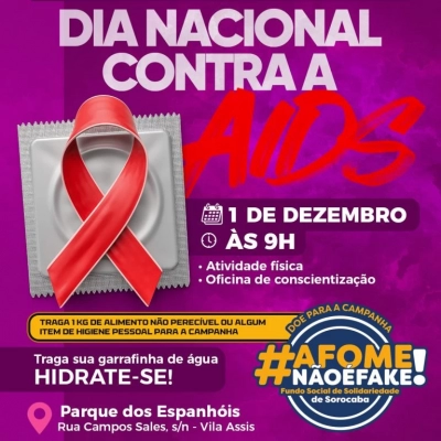 Secretaria da Mulher realiza ação especial do Dia Mundial de Luta contra a Aids