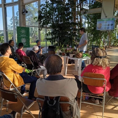 Curso de Cultivo de Orquídeas é finalizado no Jardim Botânico de Sorocaba