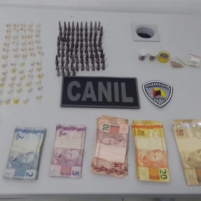 GCM prende homem por tráfico e apreende 150 porções de drogas no Parque São Bento