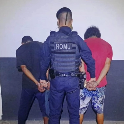 GCM flagra dupla tentando furtar bobinas metálicas em empresa no bairro Iporanga