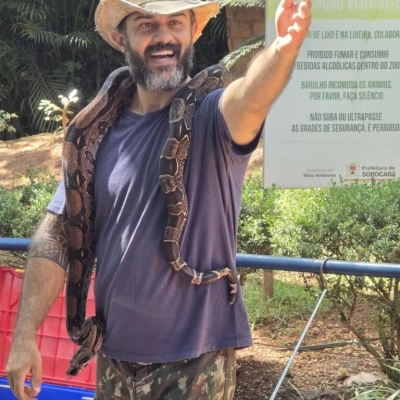 Visitantes conhecem características e curiosidades de animais que habitam o Zoo de Sorocaba