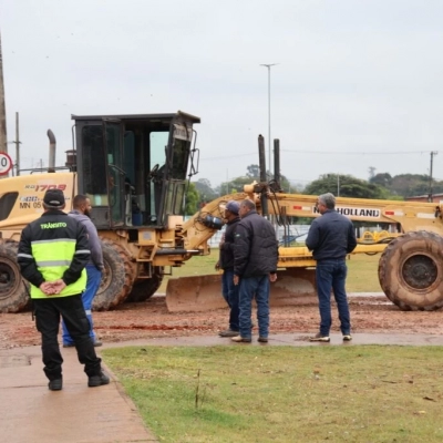 Prefeitura inicia obras de pista de caminhada e ciclovia no Parque São Bento