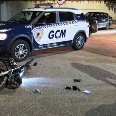 Motociclista com veículo adulterado é detido pela GCM após perseguição na Zona Industrial de Sorocaba