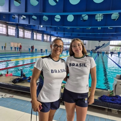 Atleta da Natação Paralímpica de Sorocaba participa de treinamento da Seleção Brasileira