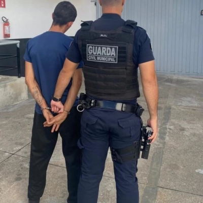 GCM prende homem no Jd. São Guilherme com apoio do Smart Sampa Sorocaba