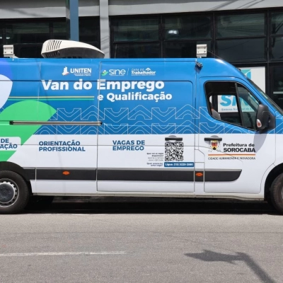 Van do Emprego e Qualificação atende em cinco endereços na próxima semana (8 a 11 de setembro)