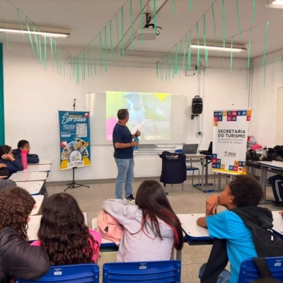 Iniciativa apresenta a estudantes da Zona Norte de Sorocaba o potencial do setor de turismo como oportunidade de carreira