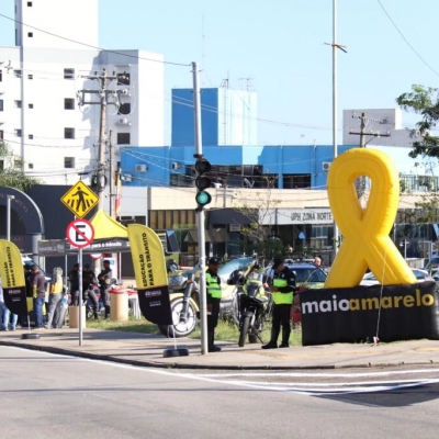 Evento na Zona Norte marca lançamento da Campanha Maio Amarelo em Sorocaba nesta segunda-feira (4)