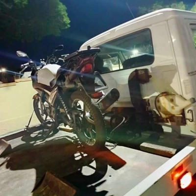 GCM recolhe motocicleta com mais de R$ 37 mil em débitos
