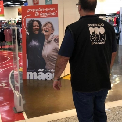 Operação “Dia das Mães 2026” tem 69 pontos fiscalizados pelo Procon Sorocaba