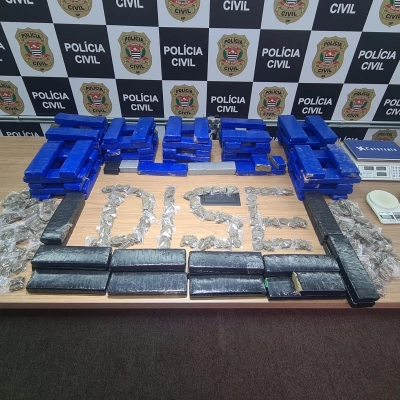 Traficante é preso com mais de 80 kg de maconha em ‘casa bomba’