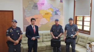 MPT destina drones com tecnologia térmica para fortalecer atuação da Polícia Militar no interior paulista