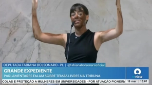 Deputados pedem cassação de Fabiana Bolsonaro por blackface na Alesp