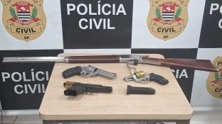 Polícia Civil de Sorocaba apreende armas de fogo durante operação da DDM