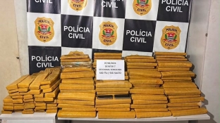 Polícia Civil prende homem com mais de 300 tijolos de maconha escondidos em carga de alho na Castello Branco