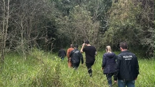 Deic localiza partes do corpo de vítima de feminicídio após indicação do suspeito em Votorantim