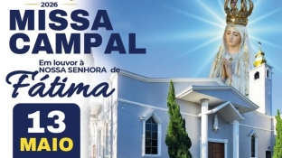 16ª Missa Campal de Nossa Senhora de Fátima deve reunir cerca de 5 mil fiéis