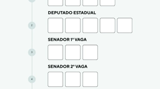 Confira a ordem dos 6 votos na urna e como usar a colinha eleitoral