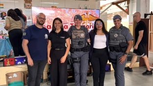 Polícia Militar promove palestra sobre violência contra a mulher em escola de Votorantim