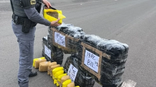 Caminhoneiro é preso com R$ 4,3 milhões em skunk na Rodovia Castello Branco