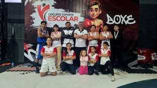 Boxe sorocabano conquista 14 medalhas e garante 3ª colocação em etapa do Circuito Escolar da federação estadual