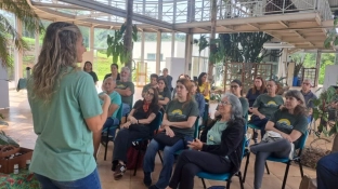 Clube de Jardinagem tem aula de aromaterapia no Jardim Botânico de Sorocaba