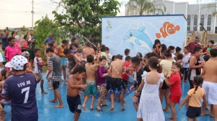 Prefeitura de Sorocaba entrega obra de miniparque aquático no Jardim Carandá