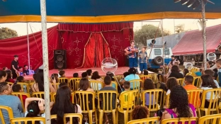 Caravana Cultural leva alegria, diversão e cidadania às famílias do bairro Ana Paula Eleutério
