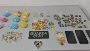 Guarda Civil Municipal detém rapaz por tráfico de drogas no Jardim Alegria