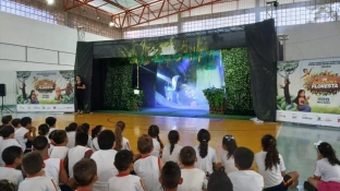 Projeto “Os Guardiões da Floresta” leva teatro, cultura e consciência ambiental às escolas da rede municipal