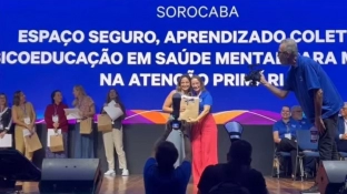 Sorocaba recebe prêmio por trabalho de saúde mental na atenção primária