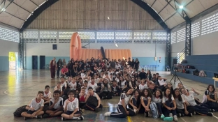 Escola municipal de Sorocaba recebe ação educativa sobre saúde auditiva no Dia Mundial da Audição