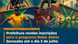 Prefeitura recebe inscrições para o programa Bolsa Atleta Sorocaba até o dia 3 de julho