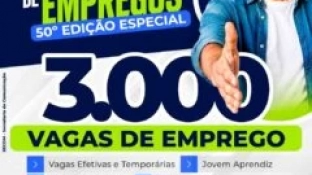 Oportunidade para todos – 50º Mutirão do Emprego oferece cerca de três mil vagas de trabalho