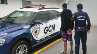 GCM detém acusado de tráfico de drogas após tentativa de fuga no Éden