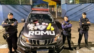 GCM apreende mais de 2 mil porções de drogas perto de escola no bairro Éden