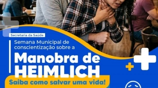 UBSs realizam ações referentes à conscientização e demonstração da Manobra de Heimlich