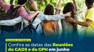 Coordenadoria de Políticas para a Diversidade Sexual divulga datas das reuniões do GADS e do GPH deste mês de junho