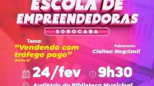 Secretaria da Mulher abre inscrições para o 2º evento do ano da Escola de Empreendedoras com o tema “Vendendo com tráfego pago”