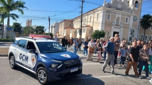 GCM de Sorocaba dá apoio durante Procissão de Corpus Christi da Paróquia São Carlos Borromeu